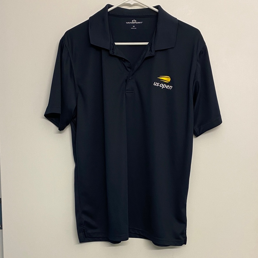 US Open Men's Navy Polo Shirt